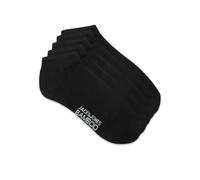 Jack & Jones Men's JACBASIC BAMBOO SHORT SOCK 5 PACK, Black/Detail:Black - Black Black Black, One Size UK