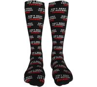 Socks Knitted Ain'T Dead Yet Mother Fuckers Comfy Slouch Sock Warm Socks For Golfing Hiking Daily Wear 50Cm