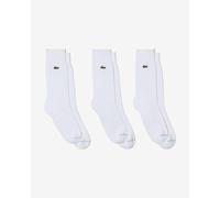Socks Lacoste Basic Crocodile white green (3 pairs) - 39-42