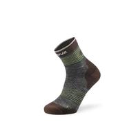 Lenz Think About Merino Outdoor 2 Low Socks, grey-green, size 45 46 47 for Men