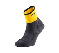 Socks Lurbel Challenge Four Grey Yellow, Size M