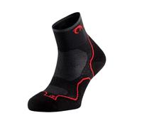 Socks Lurbel Desafio Three Black Red, Size S