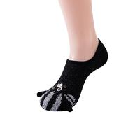 Socks Men Women Warm Floor Socks for Women Silicone Indoor Slipper Socks Plush Coral Velvet Yoga Boat Socks, black, One Size