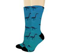 Socks Mythical Animal Cool Nessie Loch Ness Mon-Ster Crazy Funny Sock Breathable Running Socks Cozy Sport Socks For Tennis Gym Golf