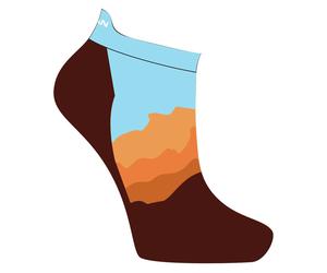 Socks Nathan Adventure Speed Tab Marron S