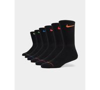 Nike 6-Pack Elevated Crew Socks - Black