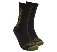 Socks Oakley FACTORY PILOT MTB SOCKS (BLACK/NEW DARK BRUSH)