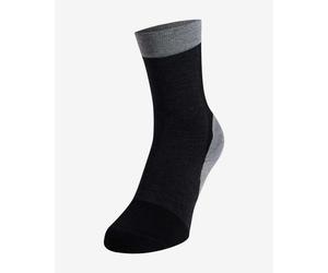 Socks Odlo The Performance Wool Crew black grey - 39-41