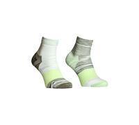 Socks Ortovox ALPINE QUARTER SOCKS W (green acid) Women