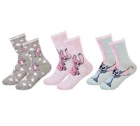 Socks Pack Girl DISNEY LILO AND STITCH, 3 Pairs CHILD B, 27-30