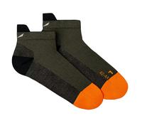 Salewa - MTN TRN All Mountain Low Sock - Walking socks size 45-47, olive