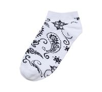 Socks Sneakers Urban Classics Bandana Pattern No Show 5-Pack Unisex