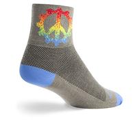 Socks - SockGuy - Classic 3" Peace Ring S Cycling/Running