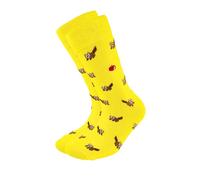 Socks Tunnel Unisex Colourful Funny Socks with Cartoon Animal Cool Socks with Mixed Fruit Pizza Pattern (UK, Numeric, 10, 16, Regular, Regular, 06)
