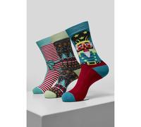 Socks Urban Classics christmas nutcracker (3pcs) Multicolore 35/38
