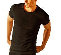 Socks Uwear Mens Thermal Short Sleeve T Shirt Vest Underwear Black M