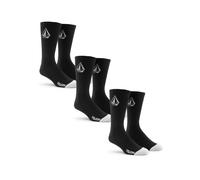 Socks Volcom FULL STONE SOCK 3PK (BLACK)