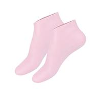 Socks WoMens Thick Socks Thick Socks Mens Silicone Gel Moisturizing Socks Aloe Socks Pedicure Socks For Repairing Feet Heel And Softening Rough Socks Cute Socks Running Socks (Pink, One Size)