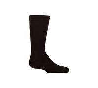 SOCKSHOP 1 Pair Plain Bamboo Socks with Comfort Cuff & Smooth Toe Seams in Black | Size: 4-5.5 SockShop Black 4-5.5