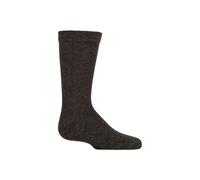 SOCKSHOP 1 Pair Plain Bamboo Socks with Comfort Cuff & Smooth Toe Seams in Grey | Size: 9-12 SockShop Grey 9-12