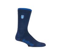 SOCKSHOP Blue Guard Men's Anti Abrasion Heavy Duty Work Socks for Steel Toe Boots in Blue | Size: 9-11 SOCKSHOP Blue Guard Blue 9-11