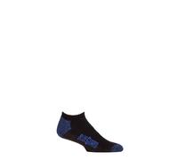 SOCKSHOP Blue Guard Men's Mens 1 Pair Trainer Socks in Black | Size: 12-14 SOCKSHOP Blue Guard Black 12-14