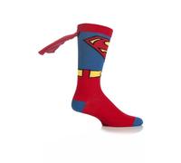 SockShop Boys 1 Pair Superman Cape Socks Multi Coloured 9-12