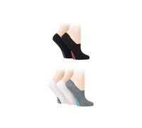 SOCKSHOP Dare to Wear Women's 5 Pair Dare to Wear No Show Socks in Grey | Size: 4-8 SOCKSHOP Dare to Wear Grey 4-8
