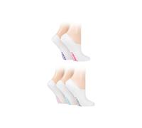 SOCKSHOP Dare to Wear Women's 5 Pair Dare to Wear No Show Socks in White | Size: 4-8 SOCKSHOP Dare to Wear White 4-8