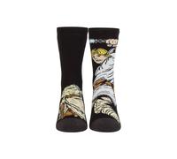 Heat Holders Children's Star Wars Novelty Lightweight Thermal Socks - 12-3 UK - Black / Cream
