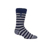 SOCKSHOP Heat Holders Men's 1 Pair Lumi Sleep Socks in Navy | Size: 6-11 SOCKSHOP Heat Holders Navy 6-11