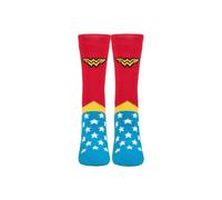 SOCKSHOP Heat Holders Women's 1 Pair DC 1.6 TOG Lite Wonder Woman Thermal Socks in Blue | Size: 4-8 SOCKSHOP Heat Holders Blue 4-8