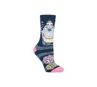 SOCKSHOP Heat Holders Women's 1 Pair Fun Feet Lite Thermal Socks | Size: 4-8 SOCKSHOP Heat Holders Multicolor 4-8