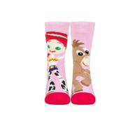 SOCKSHOP Kids 1 Pair Heat Holders Disney 1.6 TOG Lite Toy Story Jessie & Bullseye Thermal Socks in Pink | Size: 9-12 SockShop Pink 9-12