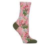 Sockshop Ladies Novelty Socks | Funny Colourful Floral Patterned Socks 4-7 UK - 4-8 UK - Butterflies
