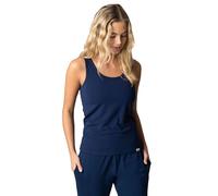 SockShop Lazy Panda Ladies’ Bamboo Loungewear Selection, Tops, Vests, Shorts and Bottoms in Plains and Stripes, Sizes 10 to 16, Soft and Breathable, Pack of 1 Navy Vest Top 14