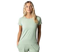SockShop Lazy Panda Ladies’ Bamboo Loungewear Selection, Tops, Vests, Shorts and Bottoms in Plains and Stripes, Sizes 10 to 16, Soft and Breathable, Pack of 1 Green T-Shirt 10