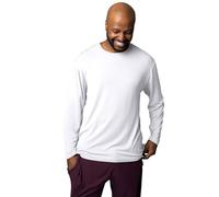 SockShop Lazy Panda Men’s Bamboo Loungewear Selection, Tops, Bottoms & Shorts, Classic Fit, Environmentally Friendly, Pack of 1 White Long Sleeved Top XXL