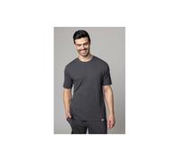 SOCKSHOP Lazy Panda Men's 1 Pack Bamboo Loungewear Selection T-Shirt in Charcoal | Size: Medium SOCKSHOP Lazy Panda Charcoal M