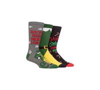 SOCKSHOP Mens & 3 Pair Elf Cotton Socks | Size: 6-11 SockShop Multicolor 6-11