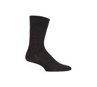 SOCKSHOP of London 1 Pair Plain Alpaca Socks in Charcoal | Size: 11-13 SOCKSHOP of London Charcoal 11-13