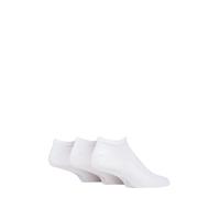 SOCKSHOP Permacool 3 Pair PermaCool Evaporation Cooling Trainer Socks in White | Size: 3-5.5 SOCKSHOP Permacool White 3-5.5