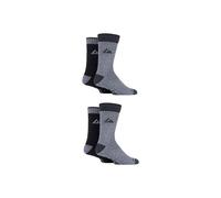 SOCKSHOP Storm Bloc Men's 4 Pair Performance Boot Socks in Charcoal | Size: 6-11 SOCKSHOP Storm Bloc Charcoal 6-11