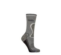 SOCKSHOP Storm Bloc Women's 1 Pair with Craglin Wool Hiking Socks in Stone | Size: 4-8 SOCKSHOP Storm Bloc Stone 4-8
