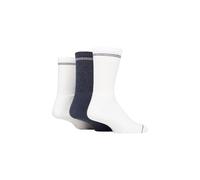 SOCKSHOP TORE Men's 3 Pair 100% Recycled Fashion Cotton Sports Socks in White | Size: 7-11 SOCKSHOP TORE White 7-11