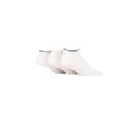 SOCKSHOP TORE Men's 3 Pair 100% Recycled Fashion Cotton Sports Trainer Socks in White | Size: 7-11 SOCKSHOP TORE White 7-11
