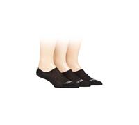 SOCKSHOP TORE Men's 3 Pair 100% Recycled Plain Cotton High Cut Ped Socks in Black | Size: 7-11 SOCKSHOP TORE Black 7-11