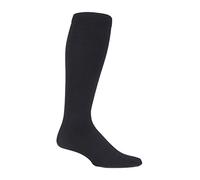 SockShop - Unisex 80 Denier knee high compression Flight and Travel Socks, 1 pair, Black (12-14 uk-46-50 eur)