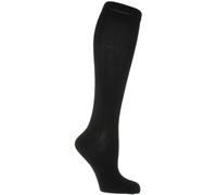 SockShop Unisex flight and travel socks, 80 denier, 4-7 uk, 37-40 eur (black)