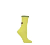 SockShop Wildfeet Ladies Fun Novelty Food Shaped Gift Boxed Socks Gift Idea Size 4-8 Avocado
